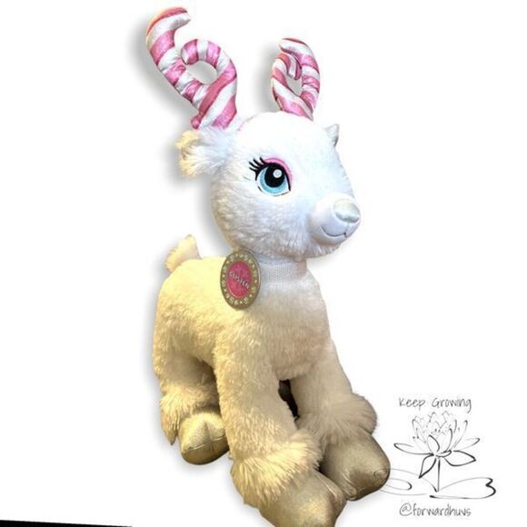Build a Bear Candy Cane Glisten Plush - Picture 7 of 8